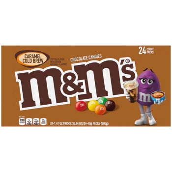 M&M's Caramel Cold Brew 1.41 oz (24 Packs Per Box)